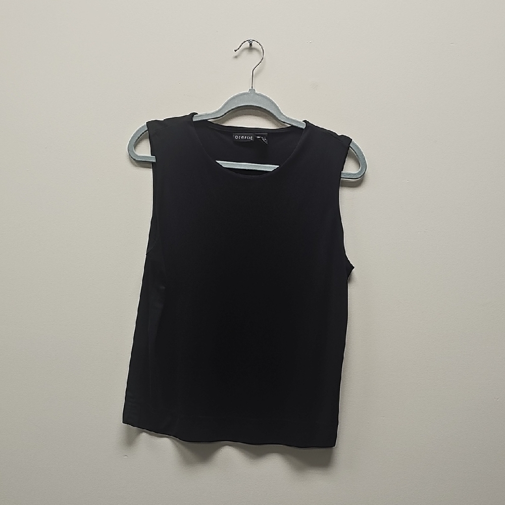 George Classic Black Muscle Tee